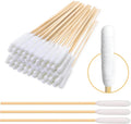 6-Inch Long Q-Tips for Cleaning Dogs' Ears | Extra-Long Cotton Swabs for Dog Ear Cleaning | Eco-Friendly Dog Ear Swabs & Pads | Organic Bamboo & Cotton | 100-Pack